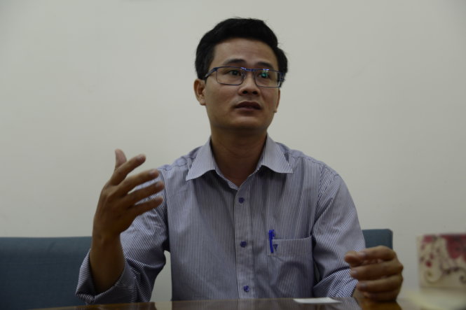 Ông Đỗ Thiên Anh Tuấn, giảng viên Chương trình giảng dạy kinh tế Fulbright - Ảnh: Duyên Phan