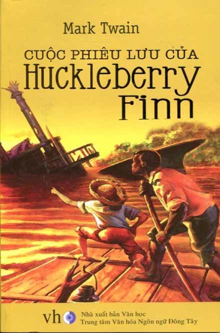 Một ấn bản tiếng Việt của tác phẩm Những cuộc phiêu lưu của Huckleberry Finn