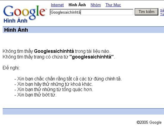 Google Sai Chính Tả Tiếng Việt! - Tuổi Trẻ Online