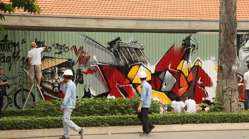 Khi Người Trẻ Sài Gòn Vẽ Graffiti - Tuổi Trẻ Online