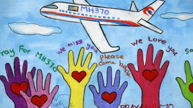 MH370: Đây là hình ảnh liên quan đến chiếc máy bay bị mất tích MH