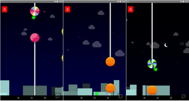 Trò chơi tương tự Flappy Bird có trong 