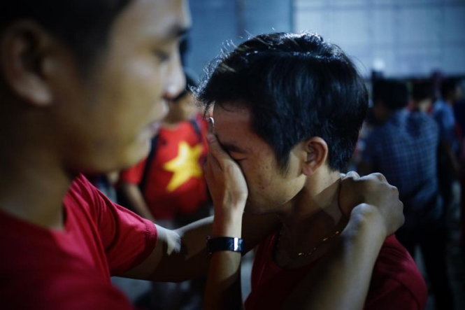 Những giọt nước mắt - Ảnh: Thuận Thắng