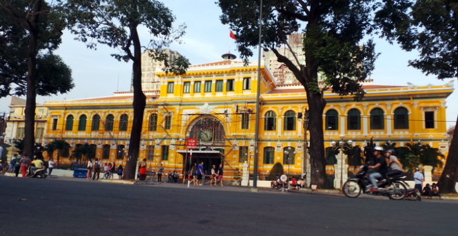 Phủ nano Bưu điện trung tâm Sài Gòn - Tuổi Trẻ Online