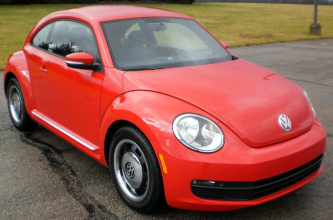 Volkswagen Beetle mẫu xe là biểu tượng cho hãng danh tiếng