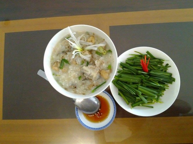 Cháo cá khoai - Ảnh: NT.H