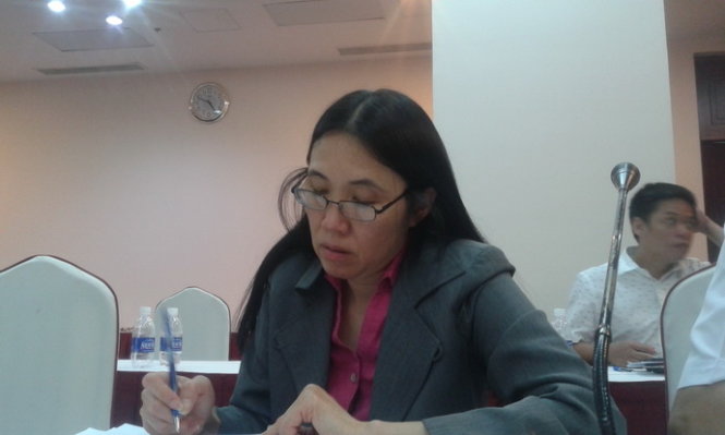 Giáo sư Nguyễn Xuân Thảo, Chuyên gia ngân hàng Thế giới tại Việt Nam, ảnh Hoàng Điệp.