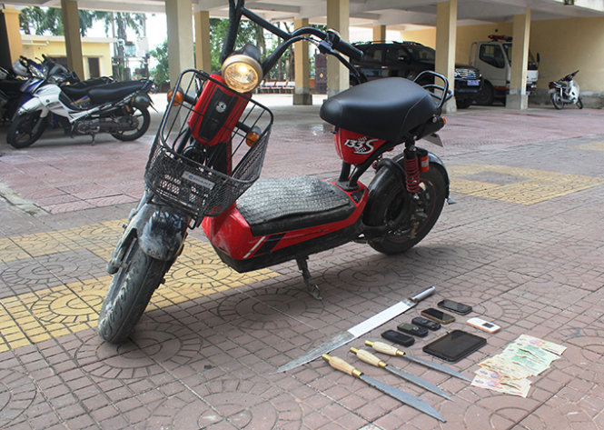 Tang vật vụ án - Ảnh: Doãn Hòa