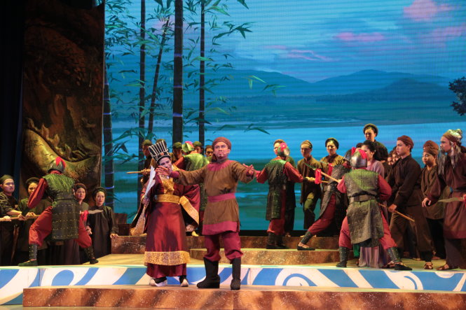 Vở Mai Hắc Đế - Ảnh: Nguyễn Lộc