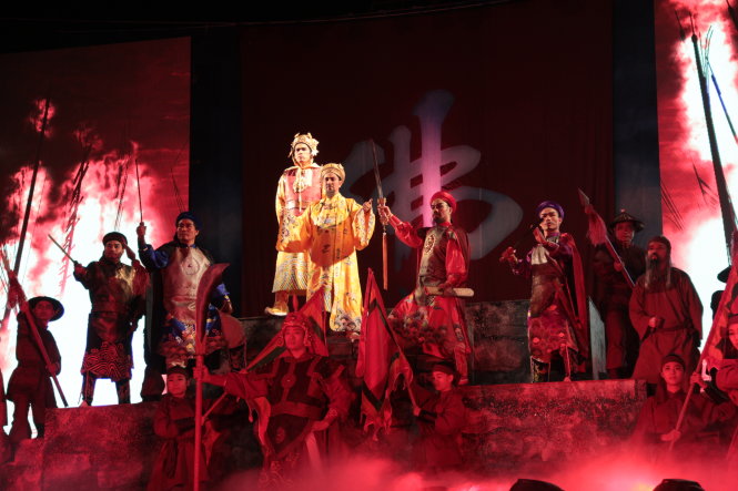 Vở Vua Phật - Ảnh: Nguyễn Lộc