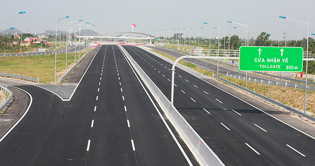 Đường cao tốc Hà Nội - Hải Phòng - Ảnh: Thân Hoàng