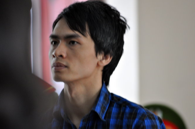 Vẻ mặt lạnh lùng khi nghe tòa tuyên án của Trần Văn Điểm - Ảnh: Đông Hà