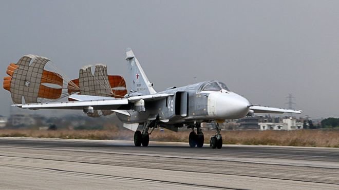 Nga đang tiến hành không kích chống lại nhiều nhóm vũ trang trên đất Syria - Ảnh: AFP