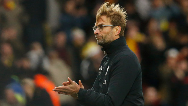 HLV Juergen Klopp sau trận Liverpool thua Watford 0-3 - Ảnh: Reuters