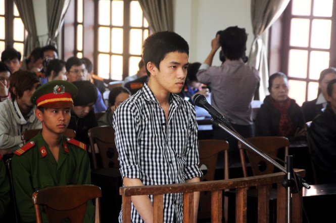 Hà Dã Viễn tại buổi xét xử - Ảnh: Lâm Thiên