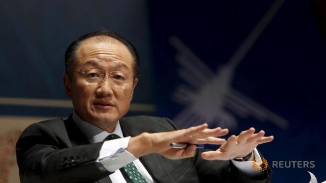 Chủ tịch Ngân hàng Thế giới Jim Yong Kim - Ảnh: Reuters