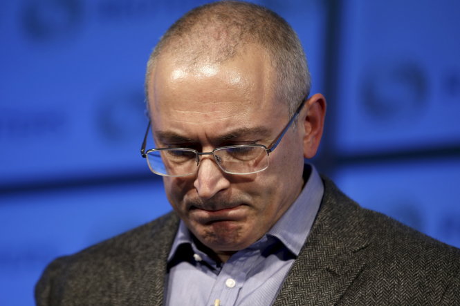 Cựu tỷ phú Nga Khodorkovsky - Ảnh: Reuters