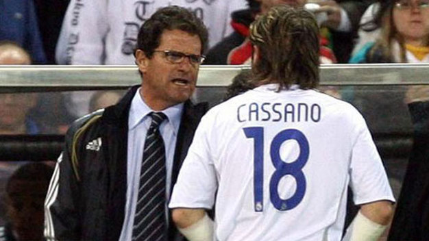 HLV Fabio Capello khi dẫn dắt Real Madrid ở mùa 2006-2007 - Ảnh: AP