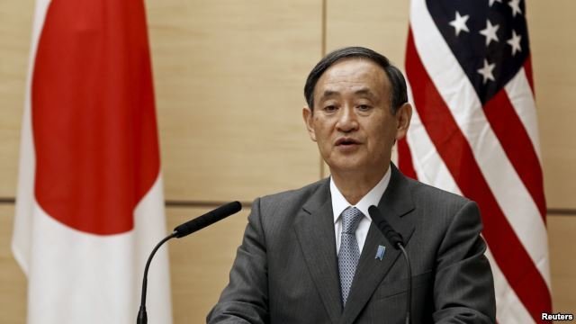 Chánh văn phòng nội các Nhật Yoshihide Suga bác bỏ cáo buộc gián điệp của Trung Quốc - Ảnh: Reuters