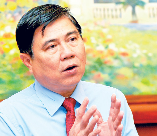Chủ tịch UBND TP.HCM Nguyễn Thành Phong - Ảnh: Tự Trung