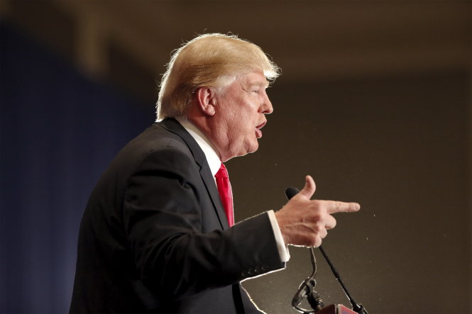 Tỷ phú Donald Trump tiếp tục gây tranh cãi - Ảnh: Reuters