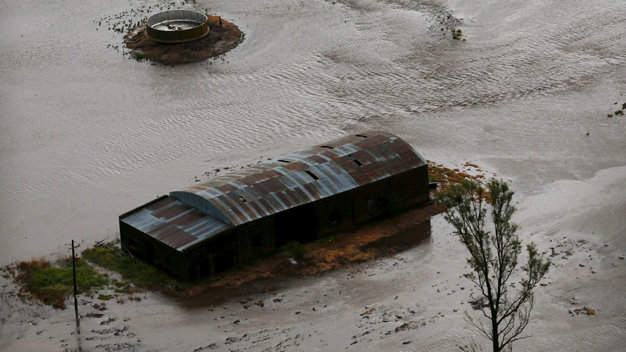 Mưa lớn gây lũ tại Argentina - Ảnh: Reuters