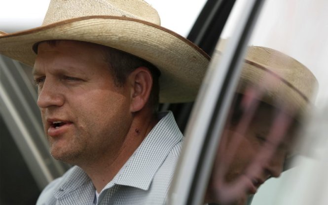 Ammon Bundy , kẻ kích động biểu tình - Ảnh: Daily Beast