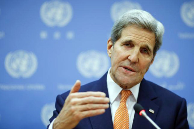 Ngoại trưởng Mỹ John Kerry - Ảnh: Reuters