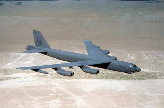 Máy bay ném bom B-52 Stratofortress - Ảnh minh họa: Wikipedia