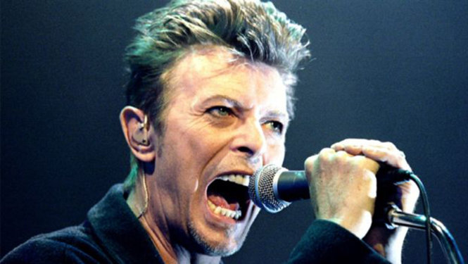 Ảnh chụp David Bowie lần cuối cùng diễn live vào năm 2006 - Ảnh: Reuters