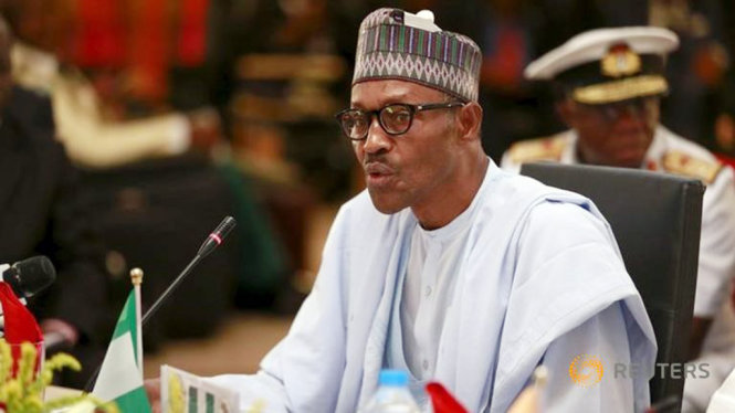 Tổng thống Nigeria Muhammadu Buhari - Ảnh: Reuters