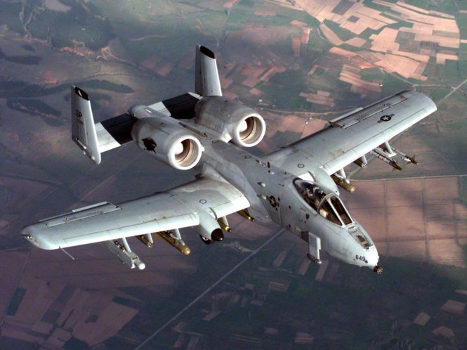 Chiến đấu cơ Thunderbolt A-10 - Ảnh: US Air Force