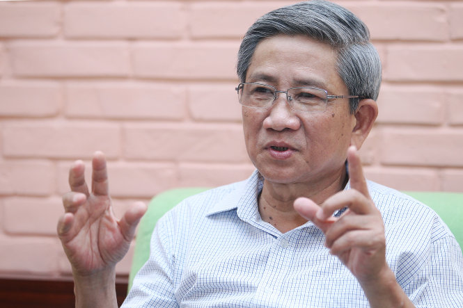 Giáo sư Nguyễn Minh Thuyết - Ảnh: Nguyễn Khánh