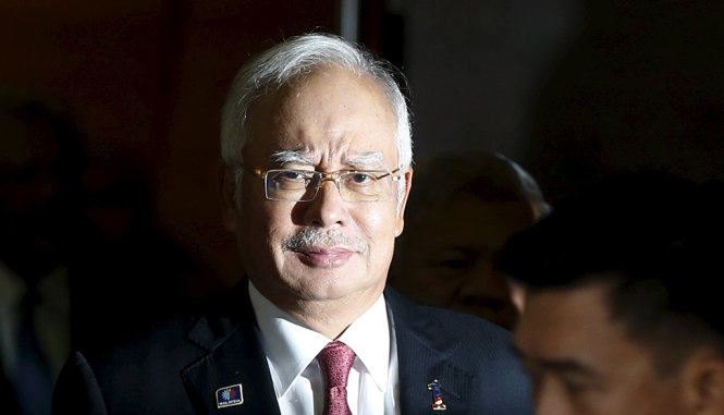 Thủ tướng Malaysia Najib Razak - Ảnh: Reuters