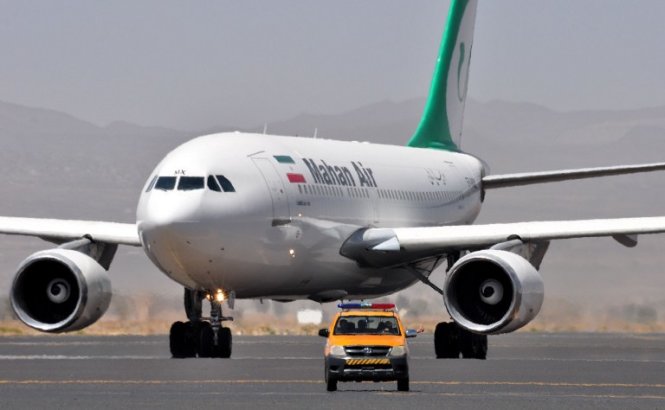 Một chiếc Airbus A310 già nua của hãng hàng không Iran Mahan Air. Ảnh: AFP