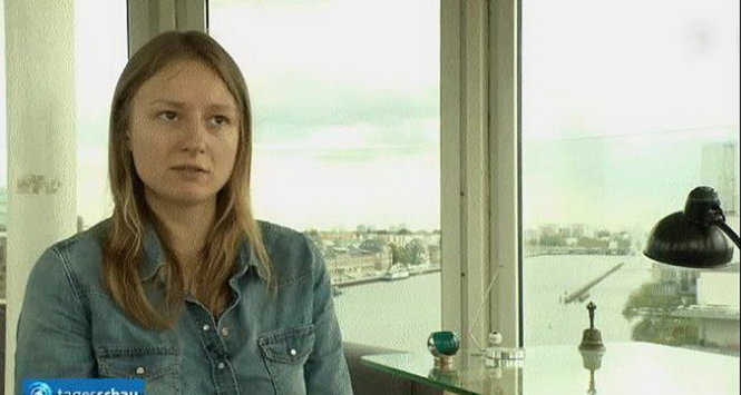 Nữ nhà báo Jannina Findeisen - Ảnh: Focus