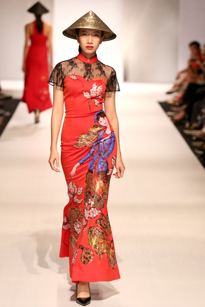 Tết Bính Thân diện áo dài váy đầm mang hồn Việt  Tuổi Trẻ Online