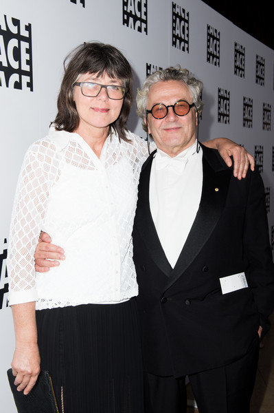 Margaret Sixel và chồng - đạo diễn George Miller dự giải - Ảnh: Getty images