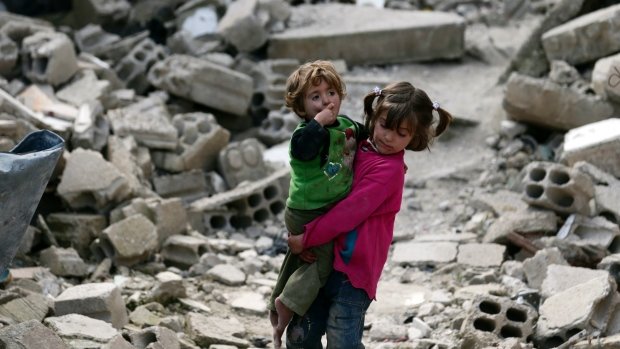 Cuộc sống của người dân Syria tiếp tục chìm vào những thảm cảnh khi các cuộc xung đột bạo lực chưa yên tại quốc gia này - Ảnh: CBC