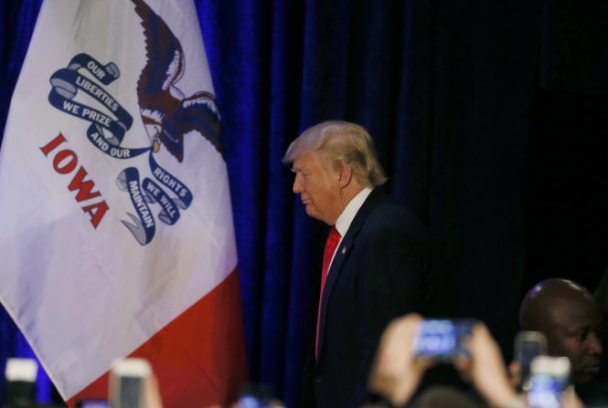 Tỉ phú Donald Trump nếm mùi thất bại cay đắng trong cuộc chiến đầu tiên - Ảnh: Reuters