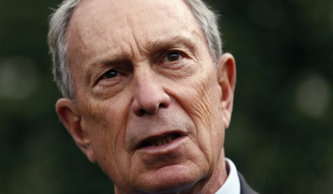Cựu thị trưởng New York Michael Bloomberg cũng muốn chạy đua vào Nhà Trắng - Ảnh: Reuters