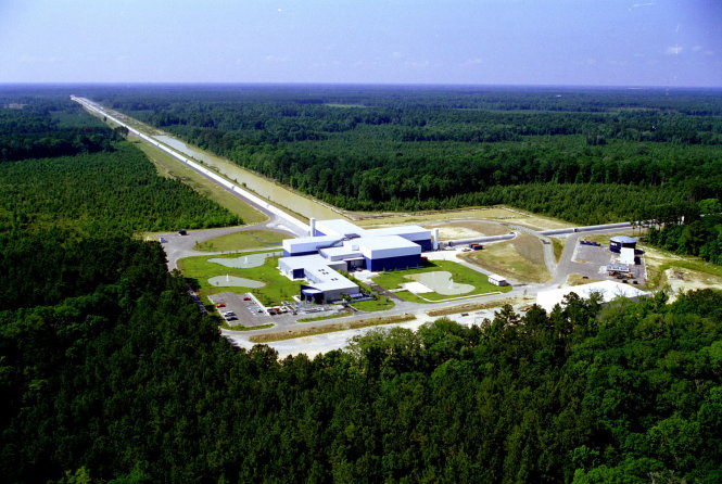 Đài quan sát LIGO ở Livingston, bang Louisiana - Ảnh: Reuters
