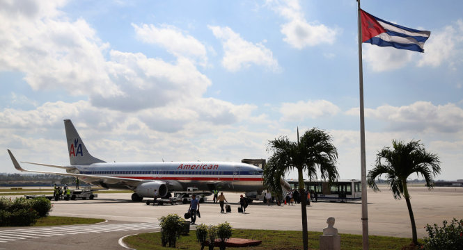 Thỏa thuận mới cho phép ít nhất 30 chuyến bay trực tiếp hàng ngày giữa Mỹ và Cuba sẽ được công bố ngày 16-2 - Ảnh: Getty/Politico