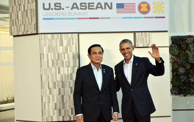 Tổng thống Barack Obama tiếp Thủ tướng Thái Lan Prayuth Chan-ocha
