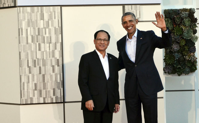 Tổng thống Barack Obama tiếp Tổng thư ký ASEAN Lê Lương Minh