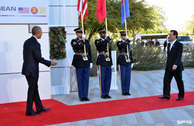 Tổng thống Barack Obama tiếp Thủ tướng Nguyễn Tấn Dũng - Ảnh: Quỳnh Trung