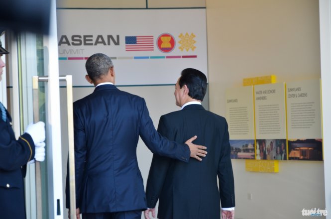 Tổng thống Barack Obama tiếp Thủ tướng Nguyễn Tấn Dũng - Ảnh: Quỳnh Trung