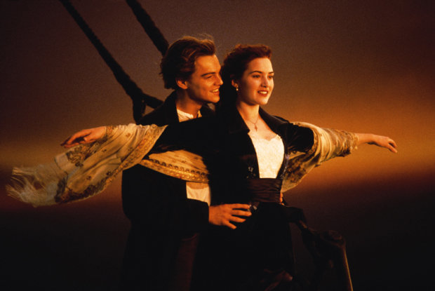 Leonardo và Kate trong Titanic