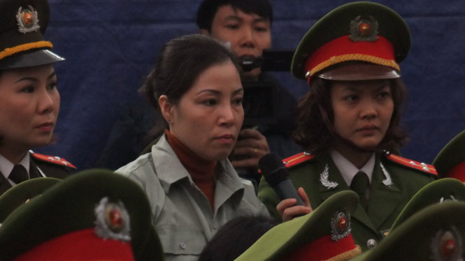 Nữ tử tù Nguyễn Thị Huệ mang thai từ tin trùng được chuyển qua túi ni lông - Ảnh: CTV