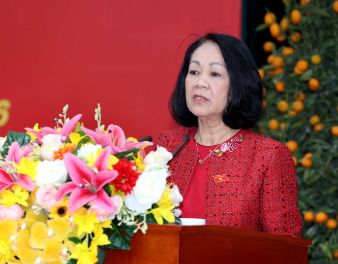 Bà Trương Thị Mai      - Ảnh: TTXVN